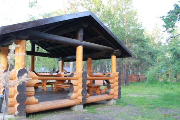 Открытая беседка на 25 гостей