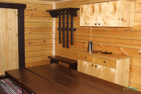 Баня на дровах с купелью до 20 гостей.